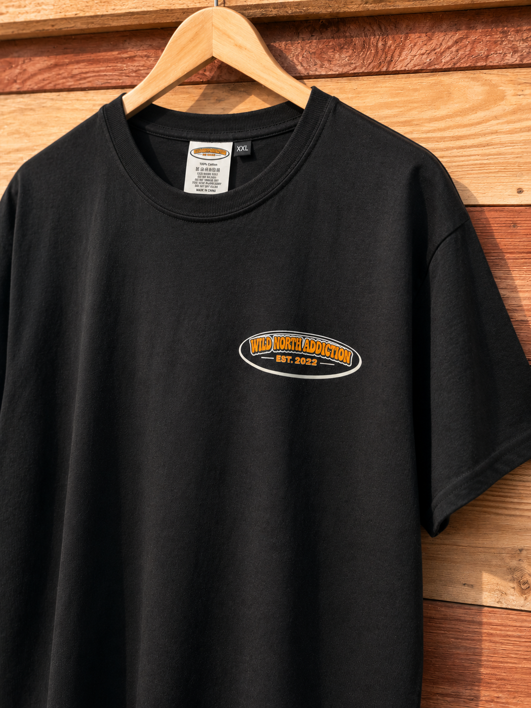 Black Camping Tee