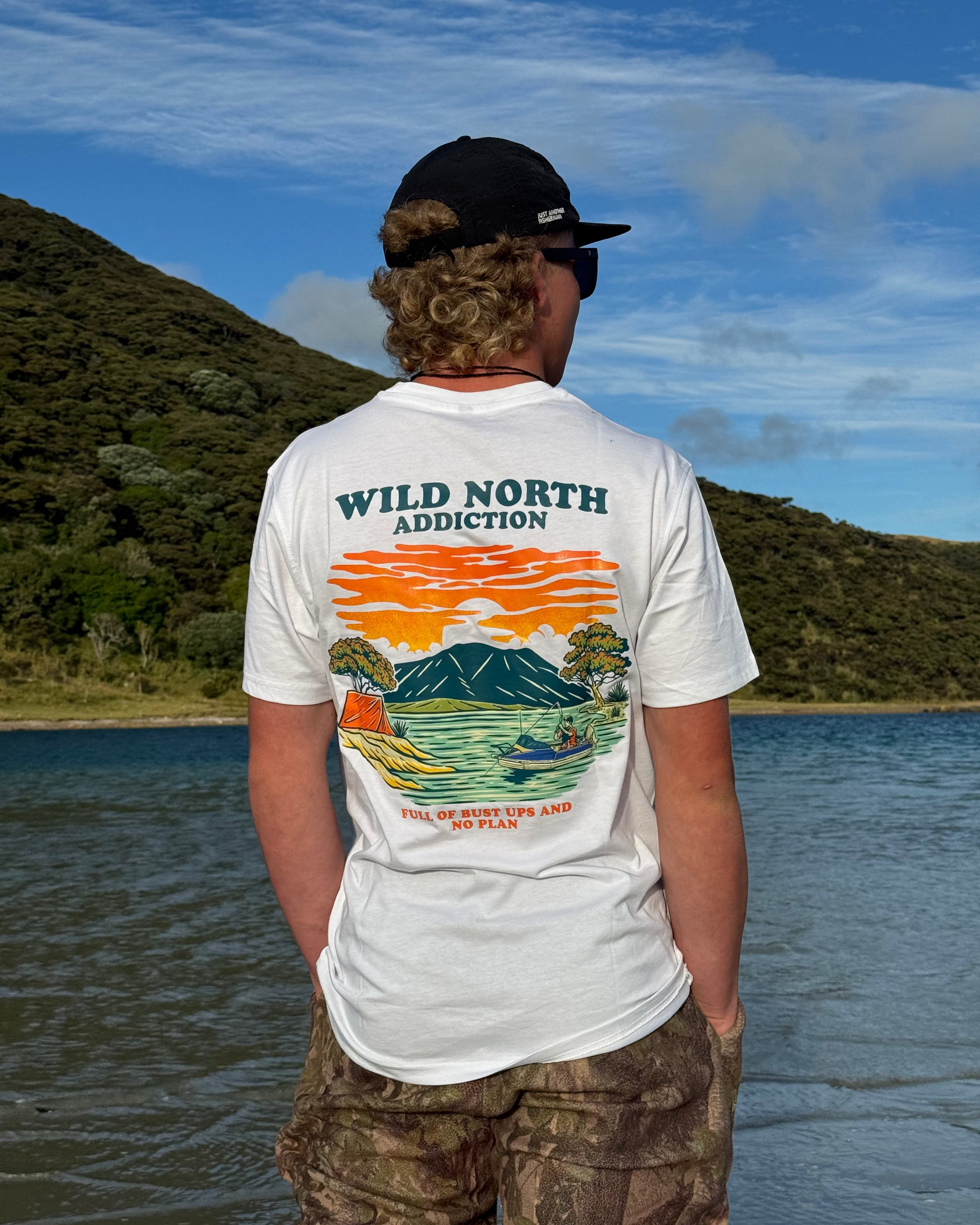 Wild North Addiction White Tee