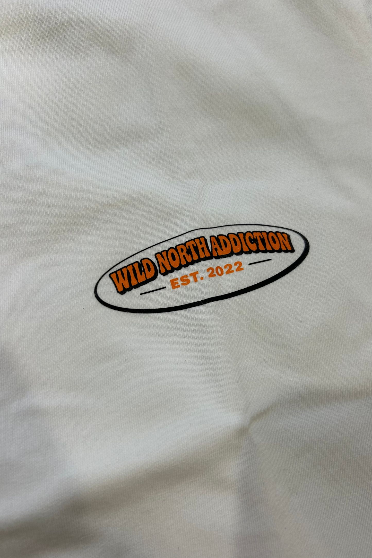 White Camping Tee