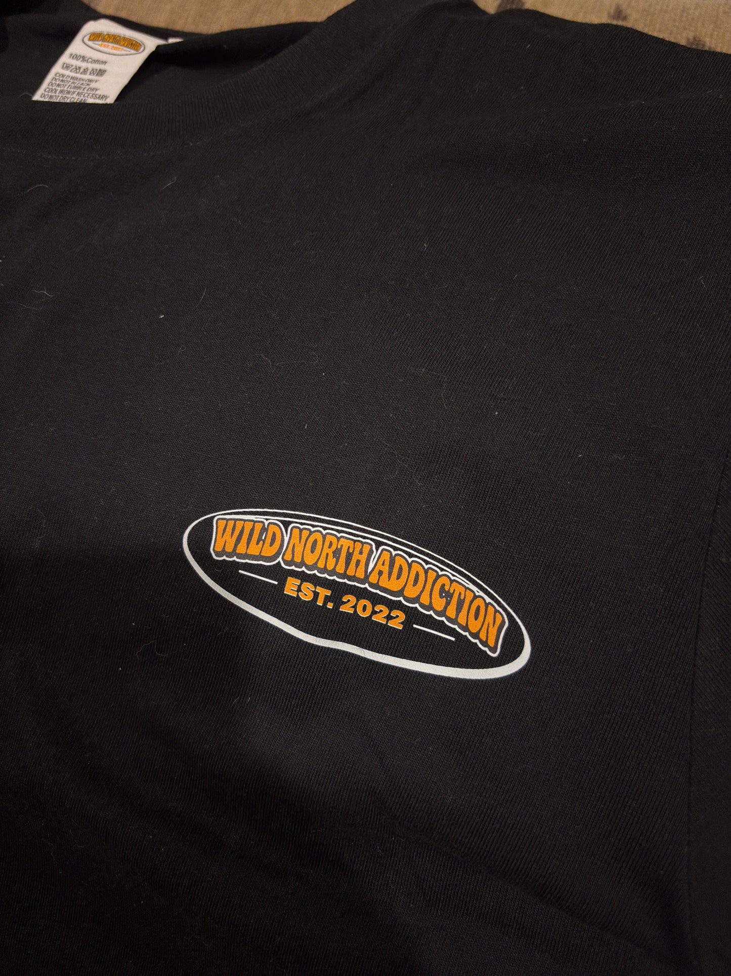 Wild North Addiction Black Tee