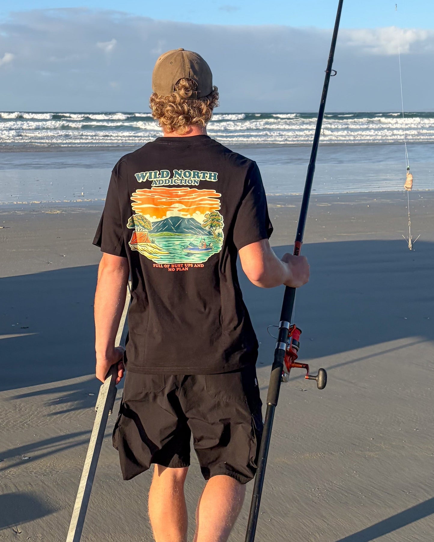 Wild North Addiction Black Tee