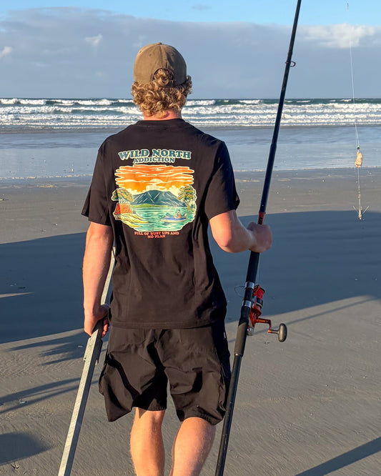 Wild North Addiction Black Tee